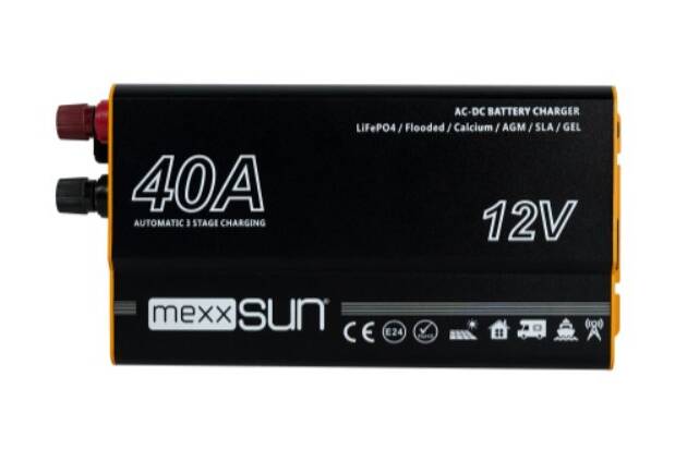 Mexxsun - İnges  12 volt 40 amper AC - DC Akü şarj cihazı - redresör