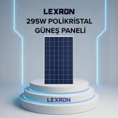 LEXRON - İnges 295 WATT POLİKRİSTAL GÜNEŞ PANELİ - KARAVAN, BAĞ EVİ , KONTEYNIR AYDINLATMA SİSTEMİ