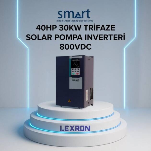 SMART - İnges 40 HP 30 KW TRİFAZE SOLAR POMPA İNVERTERİ - 380 Volt güneş enerji sistemi sürücüsü