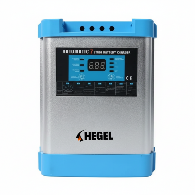HEGEL - İNGES 12 VOLT 60 AMPER AKÜ ŞARJ CİHAZI  JEL , KURU , SULU VE LİTYUM TİP AKÜ ŞARJ - EBC1260